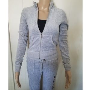 Juicy Couture Gray Track/sweat suit